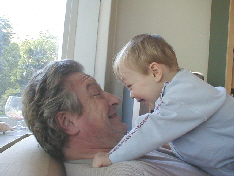 Kouwelaar+Oosterhof - 2003 Hans met nog kleine Janniek